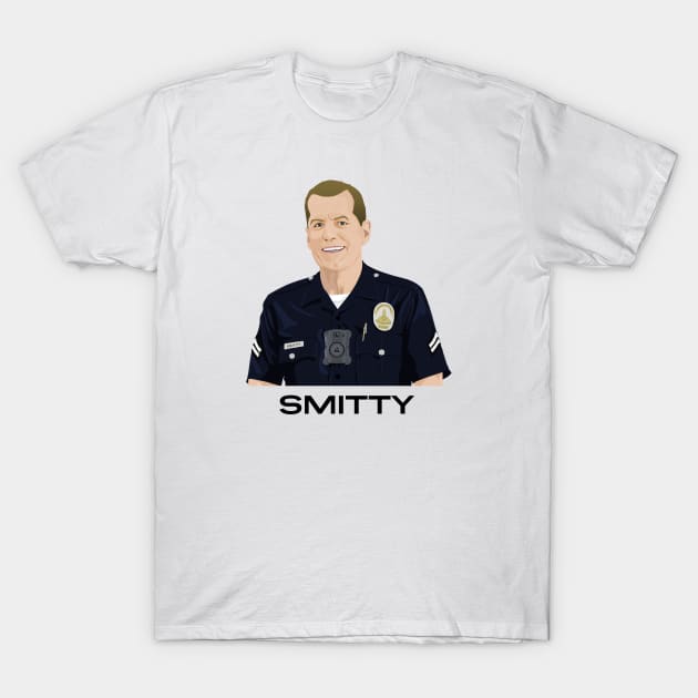 Smitty v1 | The Rookie - Season 4 T-Shirt by gottalovetherookie